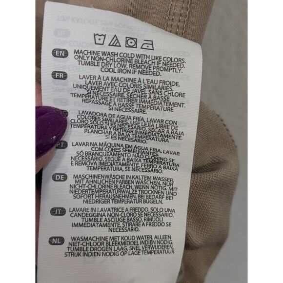 BYLT Drop Cut Luxe Premium Basics Brown Men Crew Neck T-Shirt Size Large - Picture 6 of 7